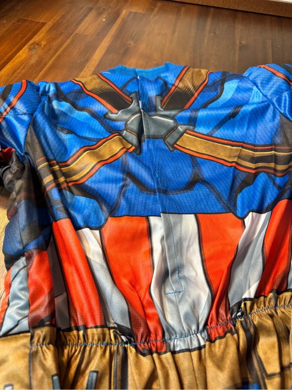 NWT Marvel Avengers Captain America Boys Size 8 Padded Halloween Costume + Mask